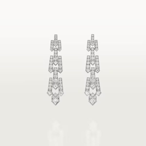 Cartier Diamond Collection earrings, diamonds