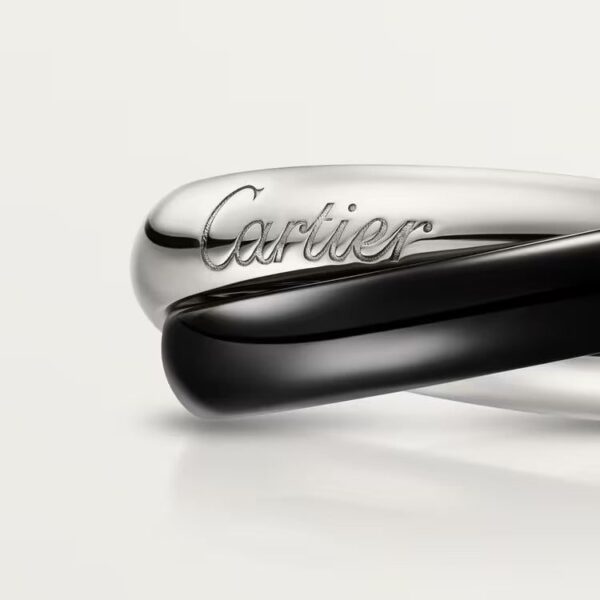Cartier Trinity ring, ceramic, classic model - Image 3