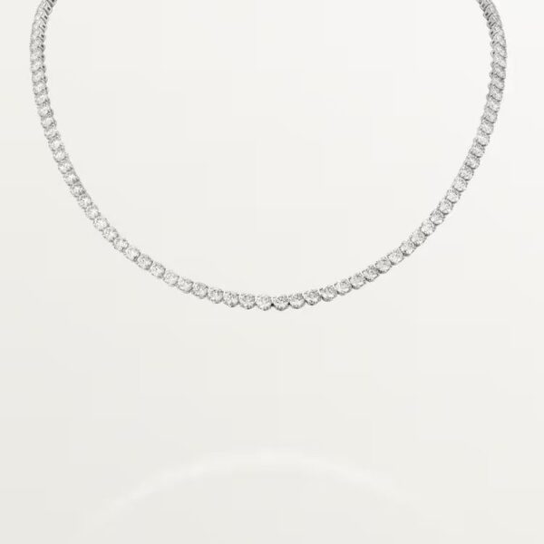 Cartier  Lignes Essentielles necklace, brilliant-cut diamonds