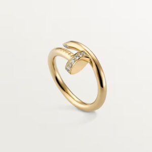 Cartier Juste un Clou ring, classic model, diamonds
