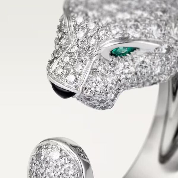 Cartier Panthère de Cartier ring, medium model, paved - Image 3