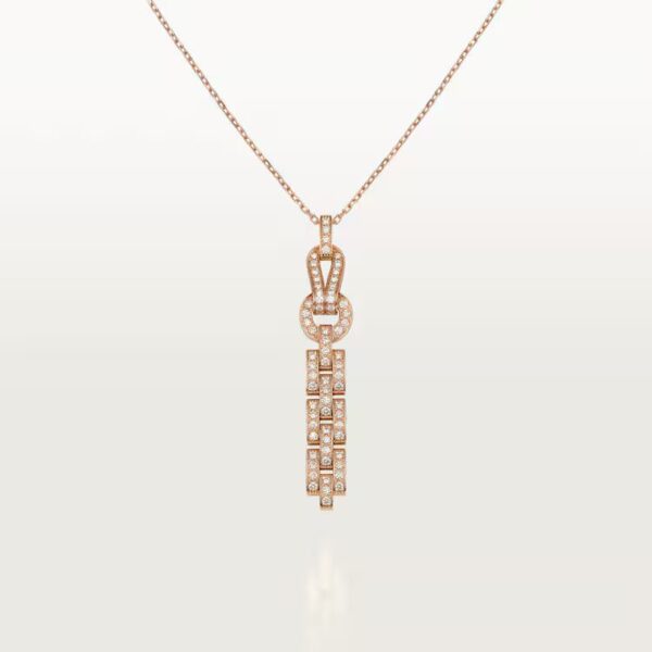 Cartier Agrafe pendant, paved