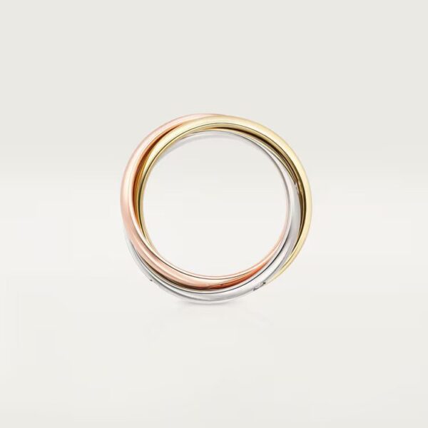 Cartier Trinity ring, classic model, 5 diamonds - Image 2