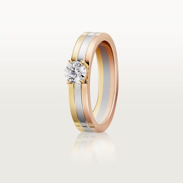 Cartier Vendome Louis Cartier solitaire, brilliant-cut diamond - Image 2