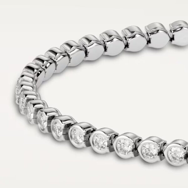 Cartier Lignes Essentielles bracelet, brilliant-cut diamonds - Image 4