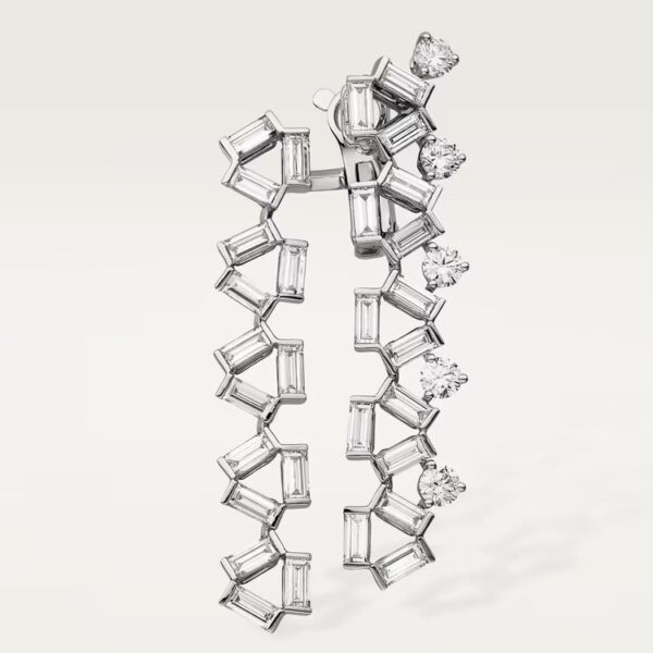 Cartier Reflection de Cartier earrings, diamonds - Image 4