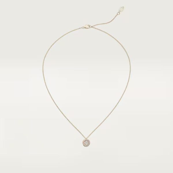 Cartier Trinity pendant, 1 diamond, paved