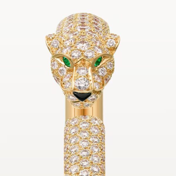Cartier Panthère de Cartier bracelet, small model, half-paved - Image 3
