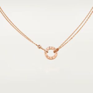 Cartier LOVE pendant, 2 diamonds
