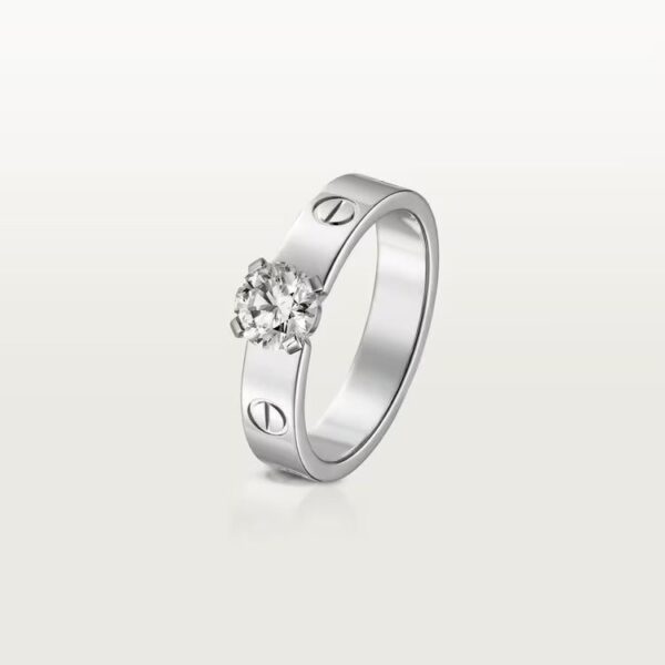 Cartier LOVE solitaire, brilliant-cut diamond - Image 2