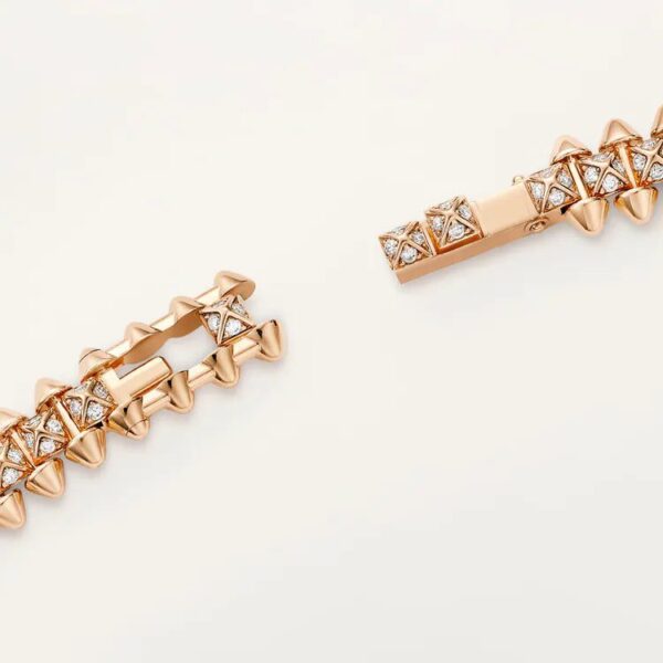 Cartier Clash de Cartier necklace, flexible, small model, paved - Image 3
