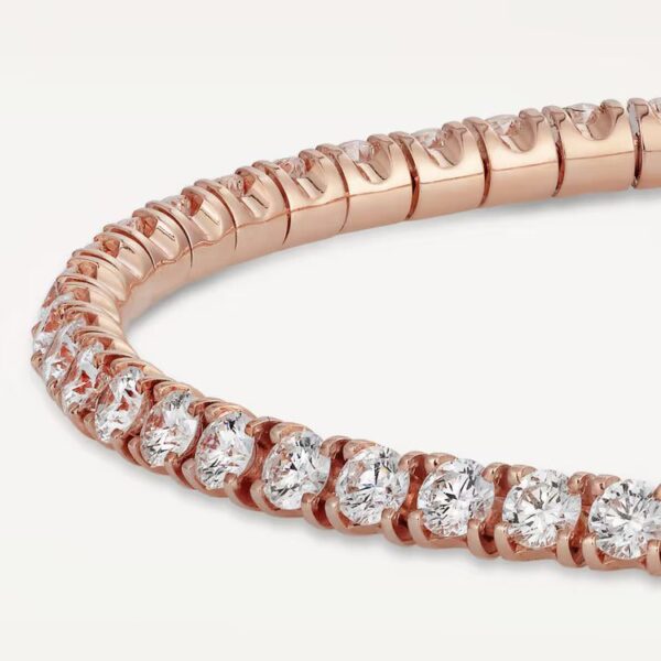 Cartier Lignes Essentielles bracelet, brilliant-cut diamonds - Image 4