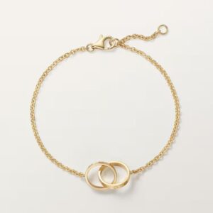 Cartier LOVE bracelet, on chain