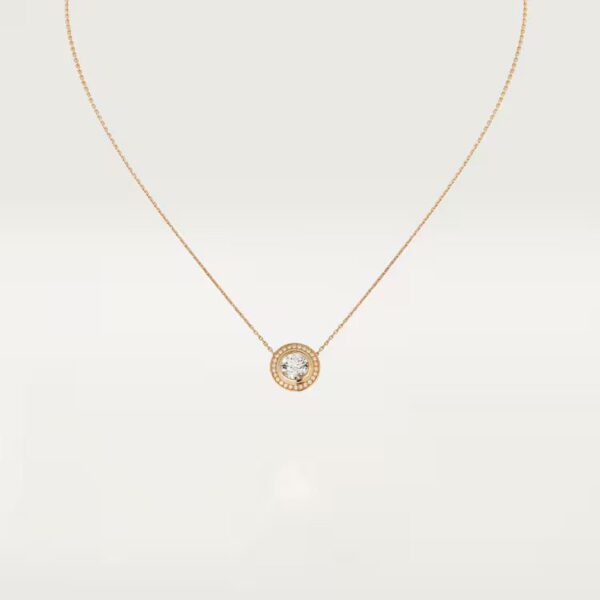 Cartier d'Amour pendant, diamond, paved