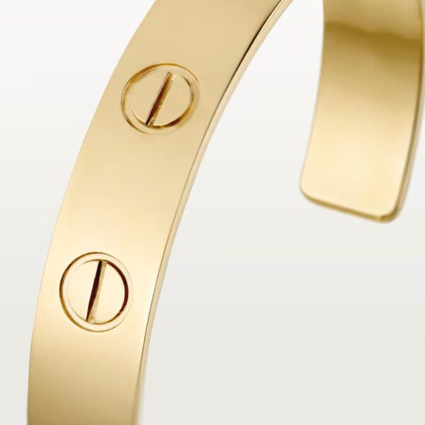 Cartier LOVE cuff, open, large model - Image 3