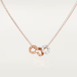 Cartier LOVE pendant, 6 diamonds