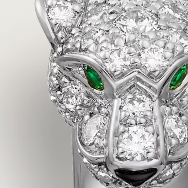 Cartier Panthère de Cartier ring, small model, half-paved - Image 3