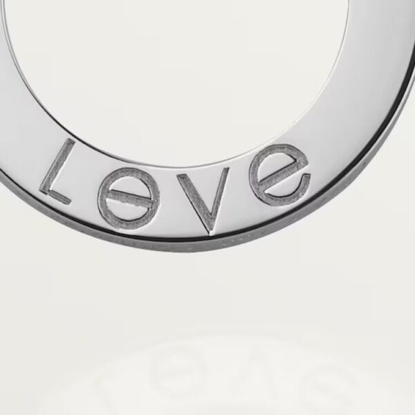 Cartier LOVE pendant, 3 diamonds - Image 3