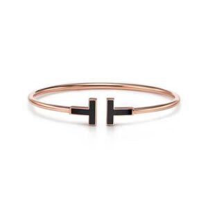 Tiffany T Black Onyx Wire Bracelet