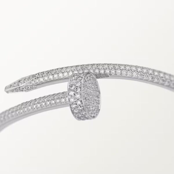 Cartier Juste un Clou bracelet, classic model, diamonds - Image 2