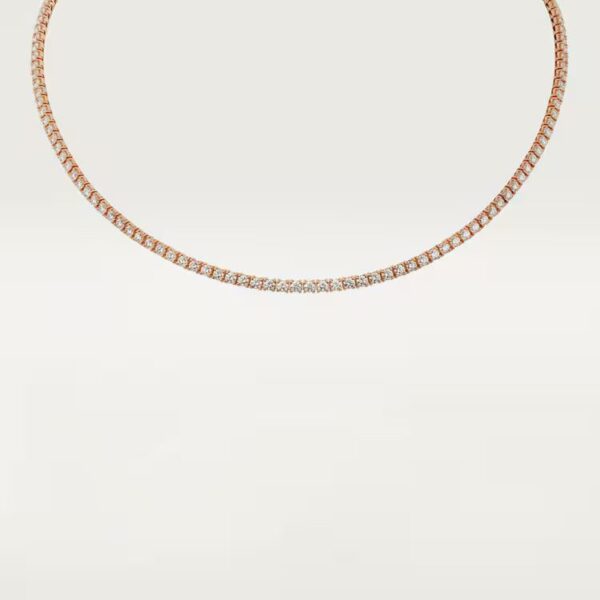 Cartier  Lignes Essentielles necklace, brilliant-cut diamonds