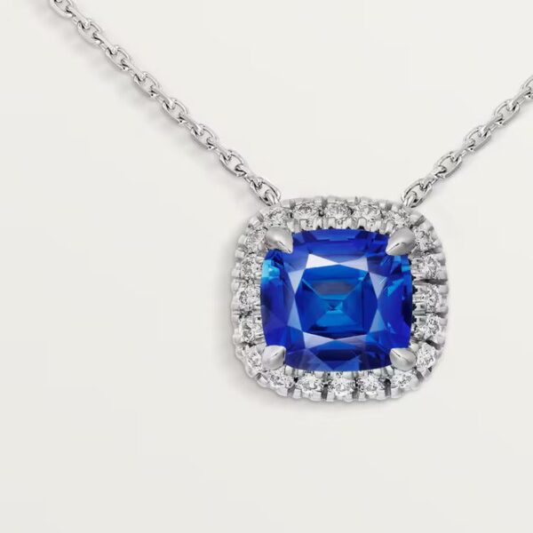 Cartier Destinée necklace with colored stone - Image 3