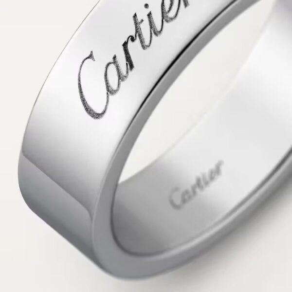 Cartier C de Cartier wedding band, 5 mm width - Image 2