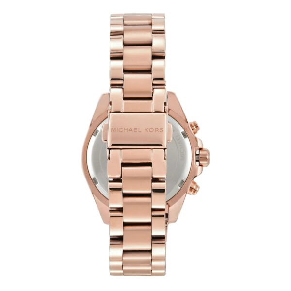 Michael Kors Mini Bradshaw Rose Gold Watch MK5799 - Image 4