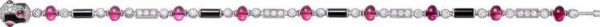 Cartier Beautés du Monde long necklace, rubellite, multi-wear, paved - Image 3