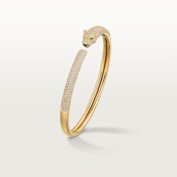 Cartier Panthère de Cartier bracelet, small model, half-paved