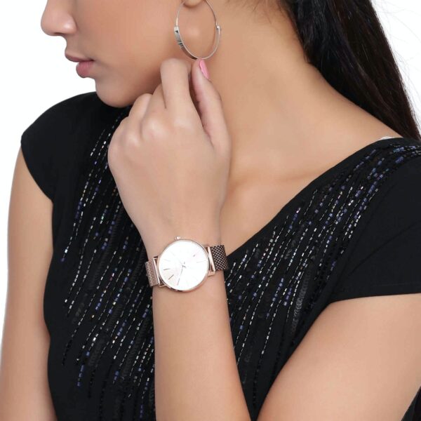 Michael Kors Pyper Rose Gold Watch - Image 2