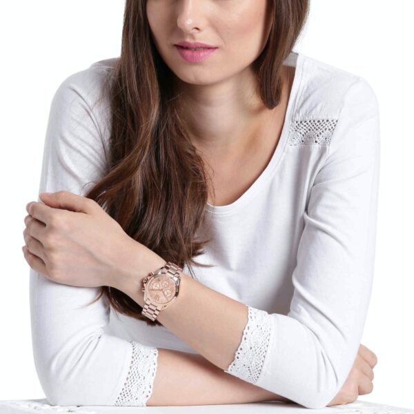 Michael Kors Mini Bradshaw Rose Gold Watch MK5799 - Image 2