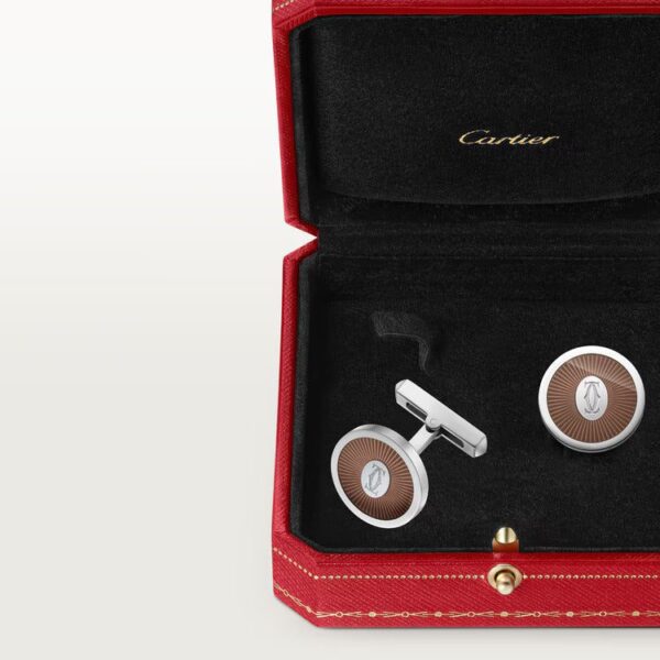 Cartier Double C de Cartier cufflinks - Image 3