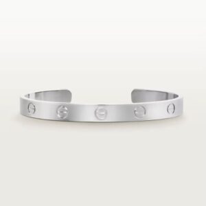 Cartier LOVE cuff, open, classic model