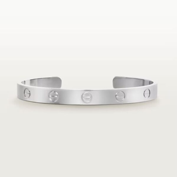 Cartier LOVE cuff, open, classic model