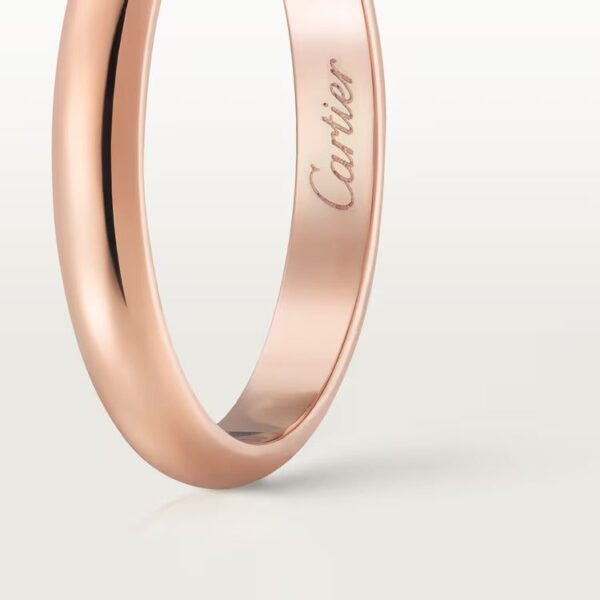 Cartier 1895 wedding band, 2.5 mm width - Image 3