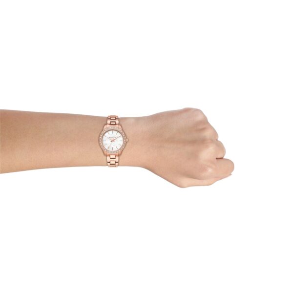 Michael Kors Liliane Rose Gold Watch - Image 4