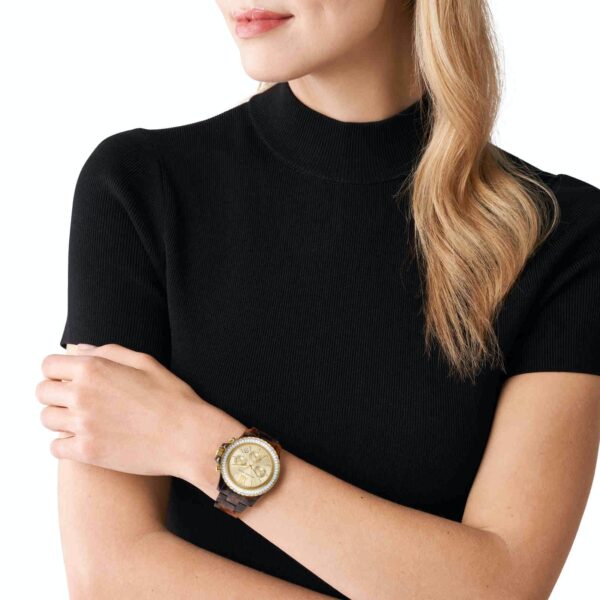Michael Kors Everest Tortoise Watch MK7239 - Image 2