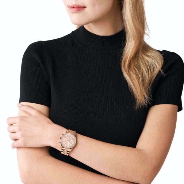 Michael Kors Lexington Rose Gold Watch MK7242 - Image 2