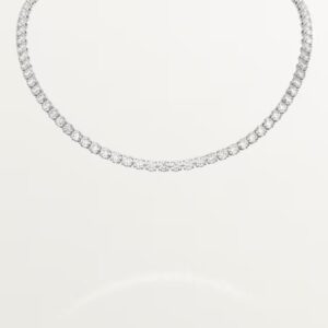 Cartier Lignes Essentielles necklace, brilliant-cut diamonds
