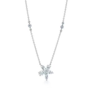 Tiffany Mixed Cluster Pendant