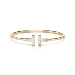 Tiffany T Mother-of-pearl Wire Bracelet