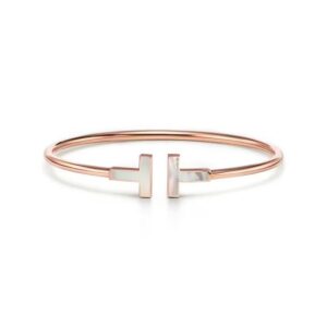 Tiffany T Mother-of-pearl Wire Bracelet