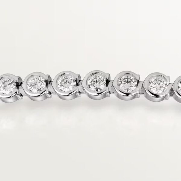 Cartier Lignes Essentielles bracelet, brilliant-cut diamonds - Image 2