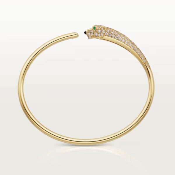 Cartier Panthère de Cartier bracelet, small model, half-paved - Image 4