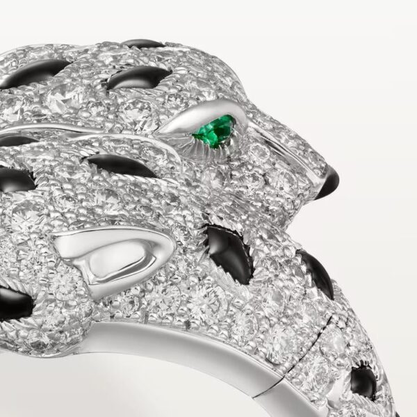 Cartier Panthère de Cartier ring, articulated, paved - Image 3