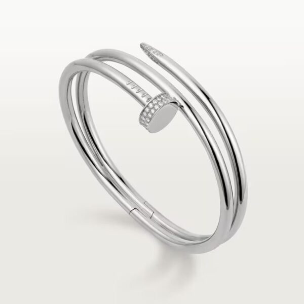 Cartier Juste un Clou bracelet, double, diamonds