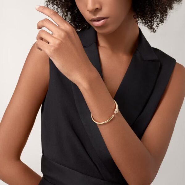 Cartier Panthère de Cartier bracelet, small model, half-paved - Image 2