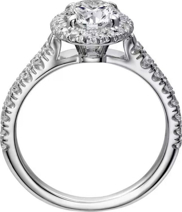 Cartier Destinée solitaire, brilliant-cut diamond, paved - Image 3