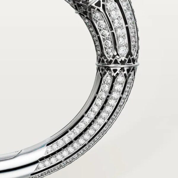 Cartier Géometrie & Contrastes bracelet, turquoise, paved - Image 5